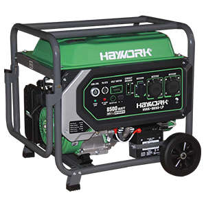 ژنراتور HAYWORK HWG-8850LP دوگانه‌سوز با کنترل از راه دور